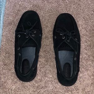 Black sperrys